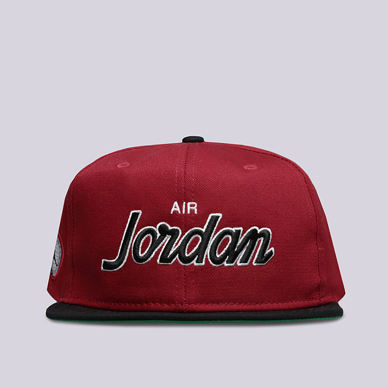  бордовая кепка Jordan Pro Script Cap AV8448-687 - цена, описание, фото 1